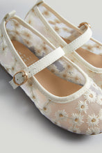 Load image into Gallery viewer, Mothercare Daisy Mesh Ballerina Shoes
