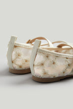 Load image into Gallery viewer, Mothercare Daisy Mesh Ballerina Shoes
