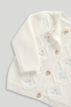 Load image into Gallery viewer, Mothercare Floral Embroidered Cardigan