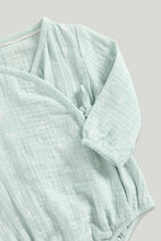 Load image into Gallery viewer, Mothercare Wrap Bodysuit Headband and Tights Set