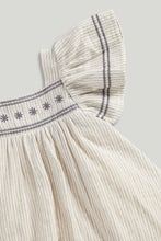Load image into Gallery viewer, Mothercare Striped Occasion Dress and Knickers