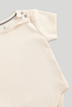 Load image into Gallery viewer, Mothercare Checked Bibshorts and Bodysuit Set