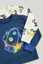 Load image into Gallery viewer, Mothercare Space Pyjamas - 2 Pack