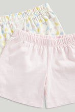 Load image into Gallery viewer, Mothercare Girl Heart Tile Shortie Pyjamas - 2 Pack