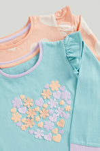Load image into Gallery viewer, Mothercare Floral Heart Pyjamas - 2 Pack