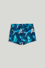 Load image into Gallery viewer, Mothercare Shark Marble Swim Trunks