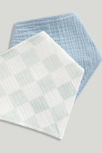 Load image into Gallery viewer, Mothercare Dribbler Bib Pk3 Muslin Boys