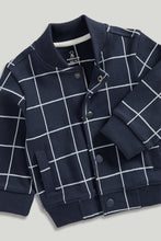 Load image into Gallery viewer, Mothercare Check Bomber Jacket and Shorts Set
