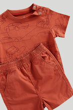 Load image into Gallery viewer, Mothercare Cars T-Shirt and Shorts Set