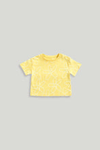 Load image into Gallery viewer, Mothercare Yellow Flower T-Shirt