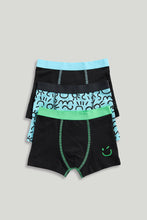 Load image into Gallery viewer, Mothercare Smiley Trunk Briefs - 3 Pack
