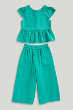Load image into Gallery viewer, Mothercare Wide-Leg Trousers and Top Set