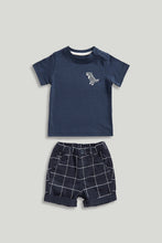 Load image into Gallery viewer, Mothercare Dinosaur T-Shirt and Shorts Set