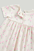 Load image into Gallery viewer, Mothercare Floral Jersey Dress