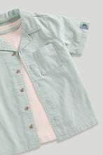 Load image into Gallery viewer, Mothercare Shirt, Shorts and T-Shirt Set