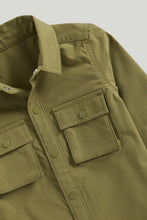 Load image into Gallery viewer, Mothercare Green Utility Shirt and T-Shirt Set