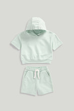 Load image into Gallery viewer, Mothercare Hoodie and Shorts Set