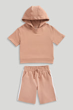Load image into Gallery viewer, Mothercare Hoodie and Shorts Set