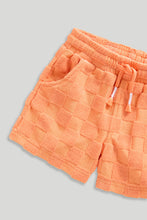 Load image into Gallery viewer, Mothercare Towelling Checkerboard Shirt and Shorts Set
