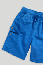 Load image into Gallery viewer, Mothercare Blue Utility Shorts