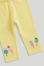 Load image into Gallery viewer, Mothercare 3 Pack Ice Cream Cropped Leggings