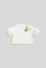 Load image into Gallery viewer, Mothercare Ice Cream Broderie T-Shirt