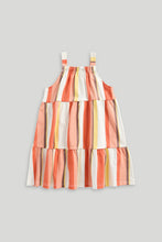 Load image into Gallery viewer, Mothercare Striped Tiered Dress