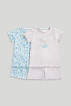 Load image into Gallery viewer, Mothercare Fairy Short Pyjamas - 2 Pack