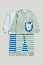 Load image into Gallery viewer, Mothercare Lion and Tiger Pyjamas - 2 Pack