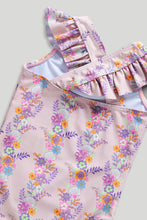 Load image into Gallery viewer, Mothercare Pink Floral Swimsuit