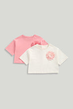 Load image into Gallery viewer, Mothercare 2 Pack Corsage T-Shirts