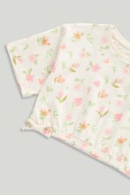 Load image into Gallery viewer, Mothercare Floral Top and Shorts Set