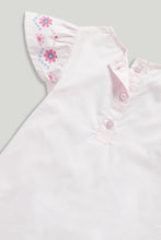 Load image into Gallery viewer, Mothercare Pink Broderie Dress