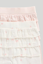 Load image into Gallery viewer, Mothercare My First Frill Leggings 2 Pack