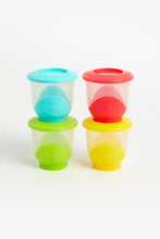 Load image into Gallery viewer, Mothercare Large Easy Pop Freezer Pots - 4 Pack