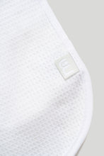 Load image into Gallery viewer, Mothercare Nb Textured White Bibs Pk3