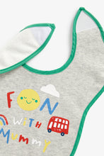 Load image into Gallery viewer, Mothercare Transport Toddler Bib - 3 Pack