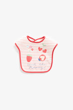 Load image into Gallery viewer, Mothercare Strawberry Toddler Bib - 3 Pack