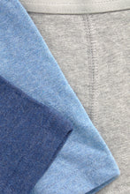 Load image into Gallery viewer, Mothercare Blue and Grey Trunk Briefs - 5 Pack