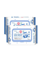 Load image into Gallery viewer, Bzu Bzu Ultra Gentle Baby Wipes - 80 Pack X 2