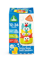 Load image into Gallery viewer, Early Learning Centre Funny Faces Bath Beakers