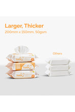 Load image into Gallery viewer, Hoppi Anti-Bacterial Wipes - 80 Pack X 3