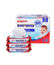 Load image into Gallery viewer, Pigeon Pure Water Wipes - 80 Pack X 3
