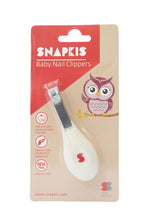 Load image into Gallery viewer, Snapkis Bath Accessories Nail Clipper Baby White