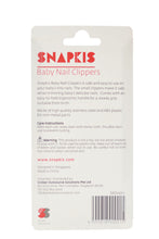 Load image into Gallery viewer, Snapkis Bath Accessories Nail Clipper Baby White