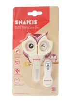 Load image into Gallery viewer, Snapkis Bath Accessories Nail Clipper Set White