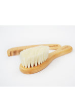 Load image into Gallery viewer, Snapkis Bath Accessories Baby Brush And Comb Set Wooden
