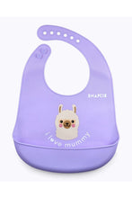 Load image into Gallery viewer, Snapkis Oh-So-Soft Silicone Bib - Llama
