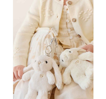 Snuggle Bunnies - Penelope Keyring - Marshmallow