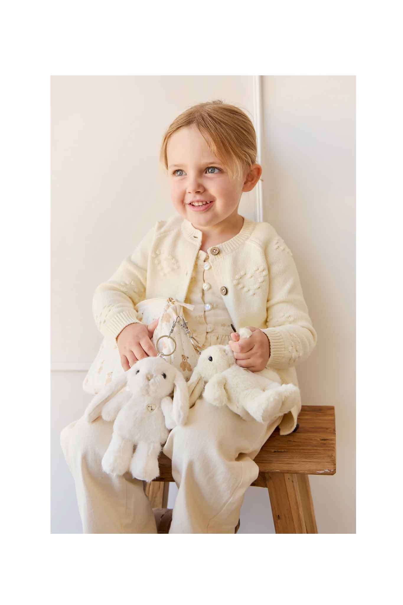 Snuggle Bunnies Penelope Keyring Marshmallow